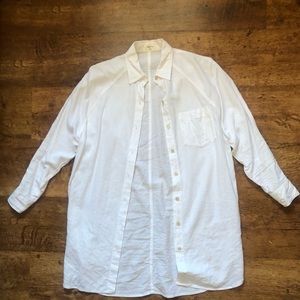 ARITZIA Wilfred Free: White Button Down